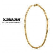 DOUBLE STEAL ֥륹ƥ ͥå쥹 FLAT LONK CHAIN NECKLACE ꡼  451-90201 ڥ᡼ȯ̵