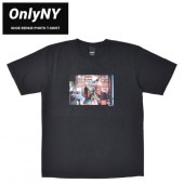 ONLY NY オンリーニューヨーク Tシャツ SHOE REPAIR PHOTO T-SHIRT 半袖 カットソー トップス メンズ M-XL ブラック 【単品購入の場合はメール便発送】【送料無料】