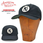 AMERICAN NEEDLE ����ꥫ��ˡ��ɥ� ����å� NEW YORK BLACK YANKEES HEPCAT CAP HAT ˹�� ���ȥ�åץХå�����å� Negro League �֥�å� 43877A-NBY SMU702A-NBY ������̵����