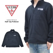 GUESS  ե꡼ HALF-ZIP PULLOVER FLEECE å ϡեå ץ륪С ȥåץ  M-XL ֥å 'M1RQ05KAWV2 ̵