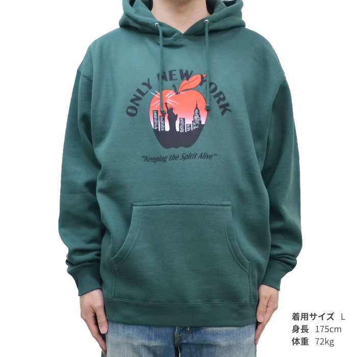 ONLY NY オンリーニューヨーク パーカー NY SPIRIT HOODIE プル