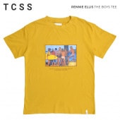 TCSS ティーシーエスエス Tシャツ RENNIE ELLIS THE BOYS TEE 半袖 トップス カットソー メンズ S-XL バター TE2199 【単品購入の場合はメール便発送】【送料無