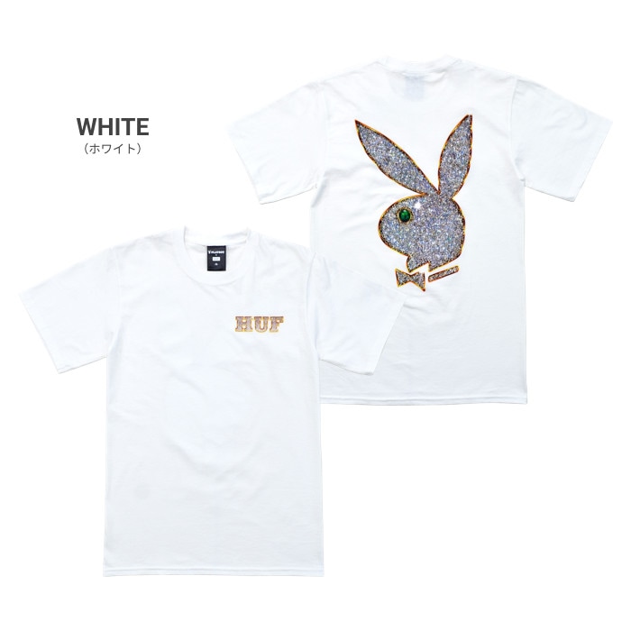 HUF × PLAYBOY ハフ × プレイボーイ Tシャツ VVS LOGO S/S TEE