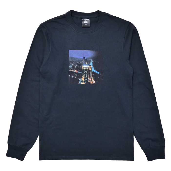 HUF × PLAYBOY ハフ × プレイボーイ ロンT BRIGHT LIGHTS L/S