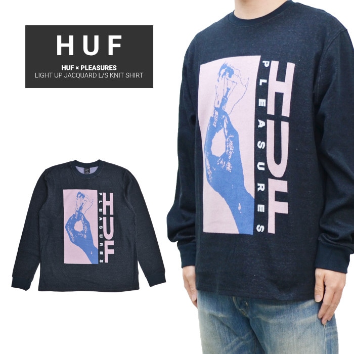HUF × PLEASURES ハフ × プレジャーズ セーター LIGHT UP