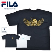 FILA HERITAGE フィラ ヘリテージ Tシャツ S/S GRAPHIC T-SHIRT 半袖 カットソー メンズ M-XL ブラック ホワイト FS3152 【単品購入の場合はメール便発送】