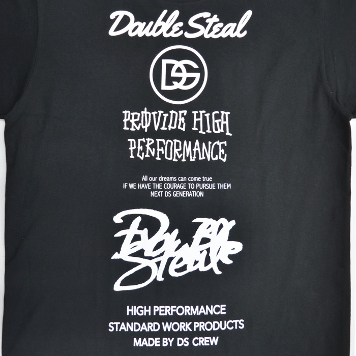 【S/DOUBLE】関税/送料込み 25/26 Tシャツ DOUBLE STEAL ダブルスティール Tシャツ SIX LOGO S/S T-SHIRT
