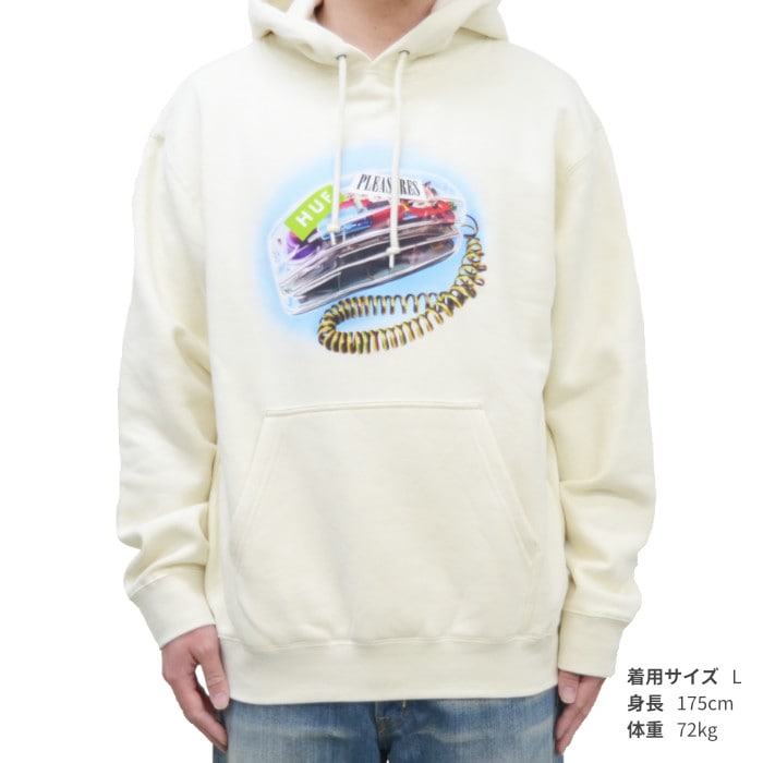 HUF × PLEASURES ハフ × プレジャーズ パーカー PARTY LINE P/O