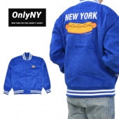 ONLY NY ꡼˥塼衼 㥱å NEW YORK HOT DOG VARSITY JACKET Сƥ㥱å    ֥륾 S-XL ̵ۡڥ