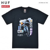 HUF × MARVEL ハフ × マーベル Tシャツ STORM S/S TEE 半袖 カットソー トップス メンズ S-XL ブラック TS01893 【単品購入の場合はメール便発送】【送料無料】