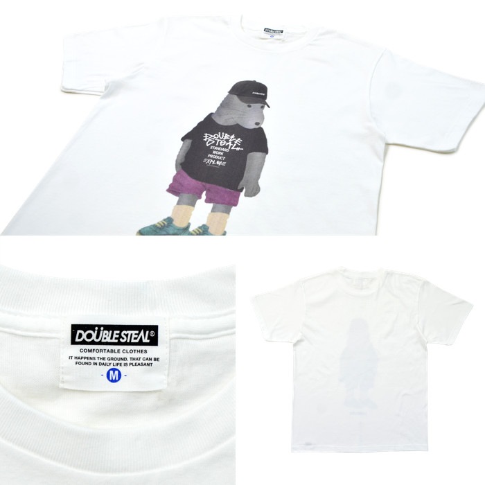 DOUBLE STEAL ダブルスティール Tシャツ MOUSE STREET S/S T-SHIRT TEE