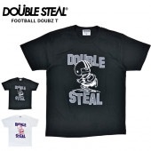 DOUBLE STEAL ֥륹ƥ T FOOTBALL DOUBZ S/S T-SHIRT TEE Ⱦµ åȥ ȥåץ  ֥å ۥ磻 M-XL 923-14027 ñʹξϥͥݥȯ̵ۡ