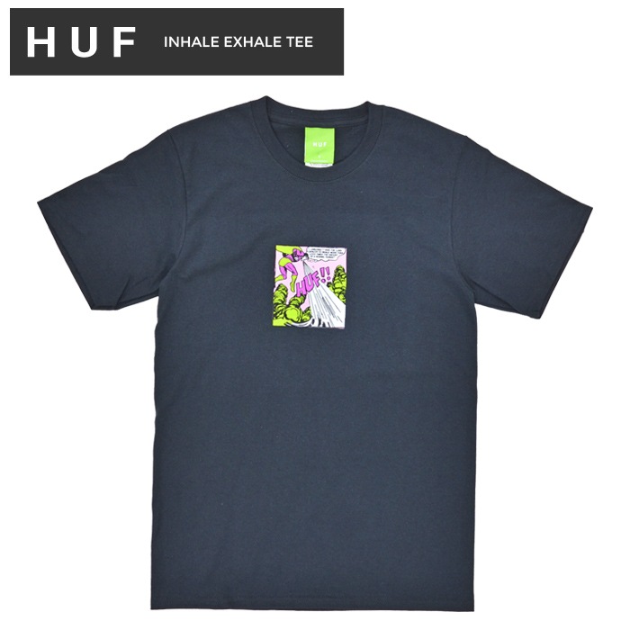 Tシャツ INHALE EXHALE TEE ☆ HUF HUF ハフ Tシャツ INHALE EXHALE S/S TEE 半袖 カットソー