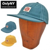 ONLY NY ����꡼�˥塼�衼�� ����å� OUTDOOR GOODS POLO HAT CAP ���ȥ�åץХå�����å� ˹�� 6�ѥͥ륭��å� ������̵����