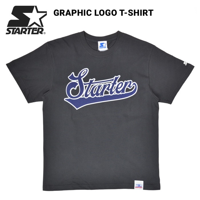 STARTER スターター Tシャツ GRAPHIC LOGO TEE 筆記体ロゴT