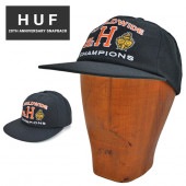 HUF ハフ キャップ 20TH ANNIVERSARY SNAPBACK HAT CAP 帽子 スナップバックキャップ 6パネルキャップ ブラック HT00661 【送料無料】|▼ ハ行|ブランド名