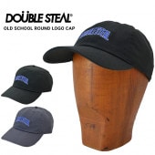 DOUBLE STEAL ֥륹ƥ å OLD SCHOOL ROUND LOGO 6-PANEL CAP ˹ ȥåץХåå 6ѥͥ륭å 424-92076 ̵