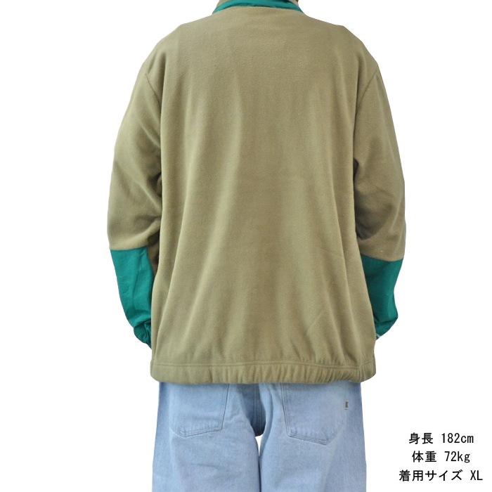 HUF ハフ フリース RANGE QUARTER ZIP POLAR FLEECE フリース