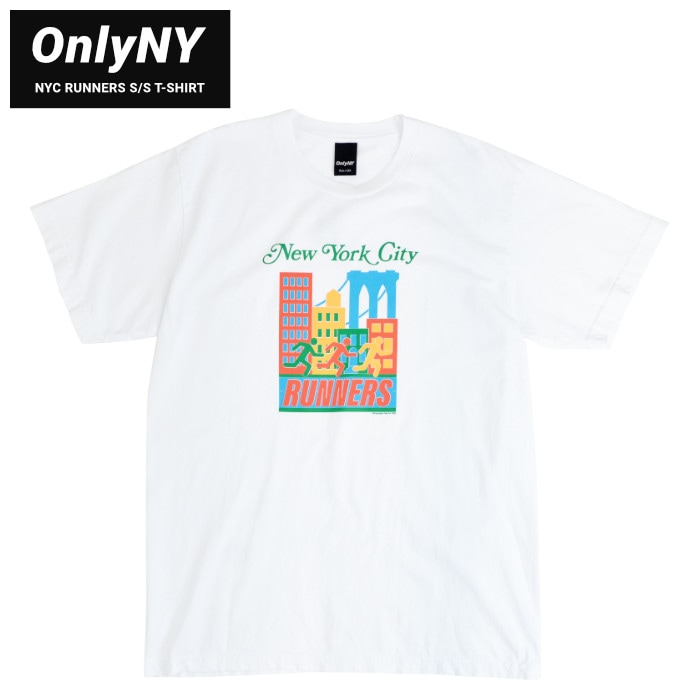 ONLY NY オンリーニューヨーク Tシャツ NYC RUNNERS S/S T-SHIRT