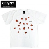 ONLY NY オンリーニューヨーク Tシャツ LADYBUGS S/S T-SHIRT 半袖 カットソー トップス メンズ M-XL ホワイト 【単品購入の場合はネコポス便発送】【送料無料】|▼ ア