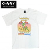ONLY NY オンリーニューヨーク Tシャツ HEAT WAVE S/S T-SHIRT 半袖 カットソー トップス メンズ M-XL ホワイト 【単品購入の場合はメール便発送】【送料無料】|▼ ア