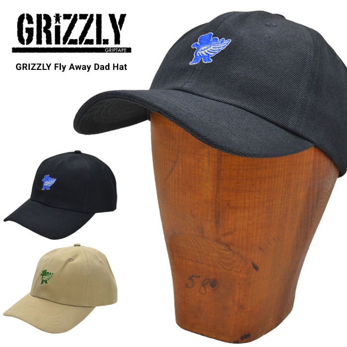 GRIZZLY グリズリー キャップ FLY AWAY DAD HAT CAP 帽子 スナップ