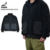 STAPLE ƥץ 㥱å SHERPA MOCK NECK ZIP UP JACKET ե꡼㥱å ܥ åץ㥱å  ֥륾  Ĺµ M-XL 2211O7141 ̵ۡڥ