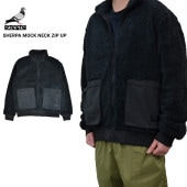 STAPLE ƥץ 㥱å SHERPA MOCK NECK ZIP UP JACKET ե꡼㥱å ܥ åץ㥱å  ֥륾  Ĺµ M-XL 2211O7141 ̵