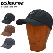 DOUBLE STEAL ֥륹ƥ å D CROSS BONE 6-PANEL CAP ˹ ȥåץХåå 6ѥͥ륭å 426-92118 ̵