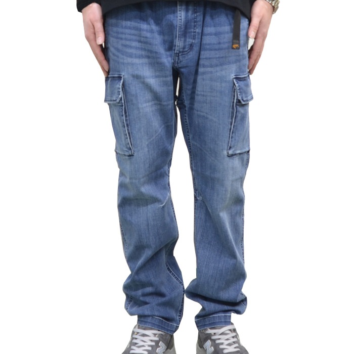 ROKX ロックス パンツ DENIM CARGO PANTS デニムカーゴパンツ イージー
