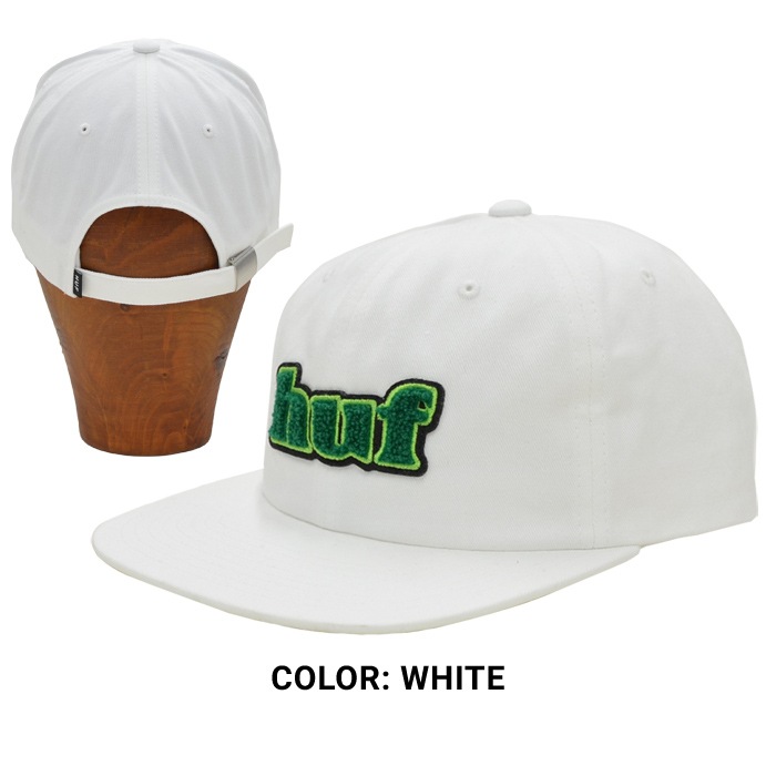 HUF Madison 6 Panel Hat Cap Rubber キャップ HUF ハフ キャップ MADISON 6-PANEL HAT CAP 帽子 ストラップ