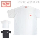 BIG MIKE ビッグマイク Tシャツ HEAVY WIDE SUNGLASSES POCKET S/S TEE ヘビーワイド サングラスポケットTシャツ 半袖 カットソー トップス メンズ M-X