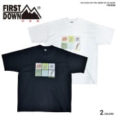 FIRST DOWN USA �ե������ȥ����� T����� S/S TEE #2 COTTON JERSEY BY LEE QURA Ⱦµ ���åȥ��� �ȥåץ� ��� M-XL �֥�å� �ۥ磻�� F401006C ��ñ�ʹ����ξ��ϥ᡼����ȯ���ۡ�����̵���ۡڥ������