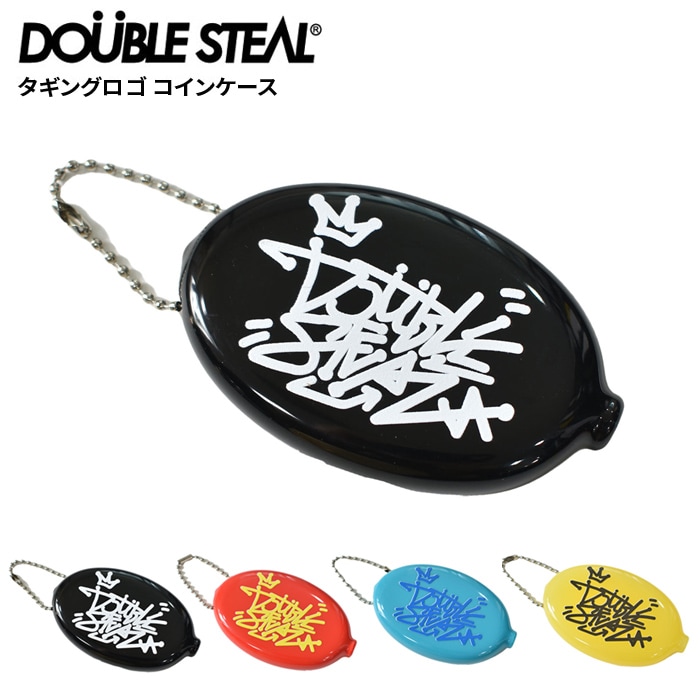 DOUBLE STEAL ダブルスティール タギングロゴ コインケース