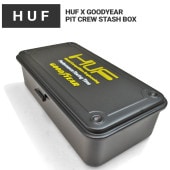 HUF �� GOODYEAR �ϥ� �� ���åɥ��䡼 PIT CREW STASH BOX �ԥåȥ��롼 �����å��� �ܥå��� �ġ���ܥå��� ����Ȣ AC00885 ������̵����