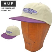 HUF �� ALIENLABS �ϥ� �� �����ꥢ���� ����å� ALIEN LABS 6-PANEL HAT CAP ˹�� ���ʥåץХå�����å� 6�ѥͥ륭��å� HT00764 ������̵����