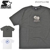 STARTER BLACK LABEL スターター ブラックレーベル Tシャツ ダイスプリントTシャツ S/S TEE 半袖 カットソー トップス M-XL ST-ST162 【単品購入の場合はメール