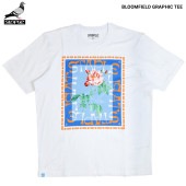 STAPLE ステイプル Tシャツ BLOOMFIELD GRAPHIC TEE 半袖 カットソー トップス メンズ M-XL ホワイト 2304C7235 【単品購入の場合はメール便発送】【送料無料