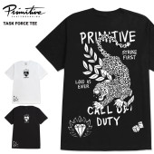 PRIMITIVE  CALL OF DUTY ץߥƥ  륪֥ǥ塼ƥ T TASK FORCE S/S TEE Ⱦµ åȥ ȥåץ  M-XL ֥å ۥ磻 ñʹξϥ᡼ȯ̵ۡ