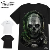 PRIMITIVE  CALL OF DUTY ץߥƥ  륪֥ǥ塼ƥ T GHOST S/S TEE Ⱦµ åȥ ȥåץ  M-XL ֥å ۥ磻 ñʹξϥ᡼ȯ̵ۡ