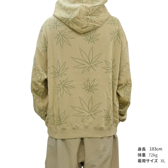 HUF ハフ パーカー PLANTLIFE FLEECE HOODIE フリース スウェット