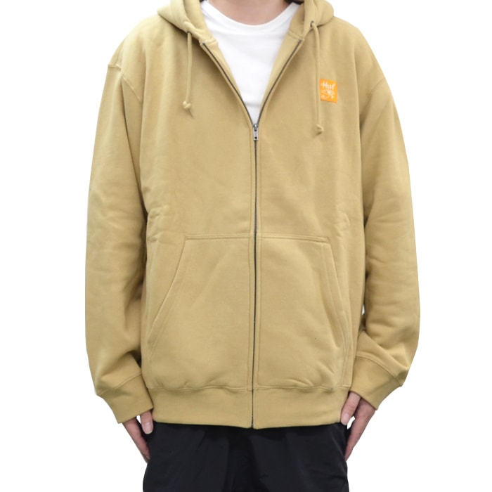 HUF ハフ パーカー HORUS FULL ZIP HOODIE フリース スウェット