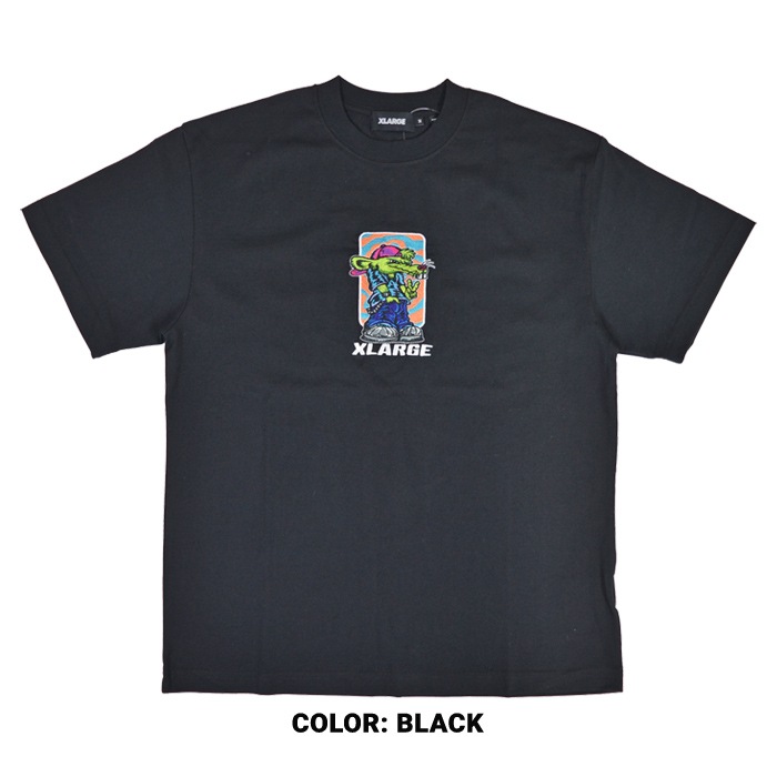 エックスラージ Tシャツ レッド キャラクター コットン ユーモラス B063 XLARGE エクストララージ Tシャツ STAGE FACE RAT S/S TEE 半袖