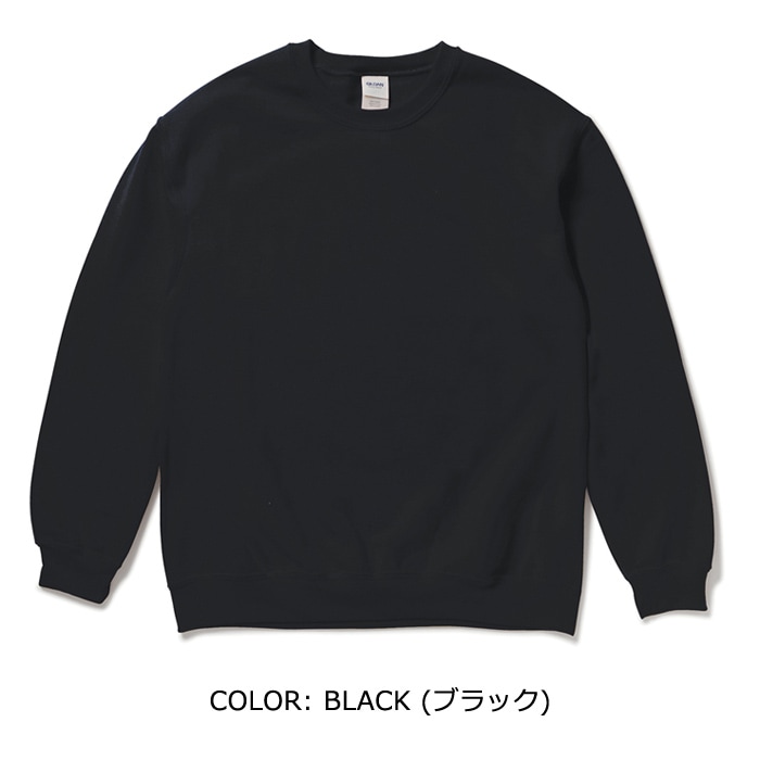 KNOSIS GILDAN ヘビーブレンド スウェット M 黒 GILDAN ギルダン スウェット 8.0 oz ヘビーブレンドスウェット