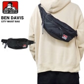 BEN DAVIS �٥�ǥ��ӥ� �������ȥХå� CITY WAIST BAG �� �ܥǥ��Хå� bendavis �֥�å� BDW-8009 ������̵����