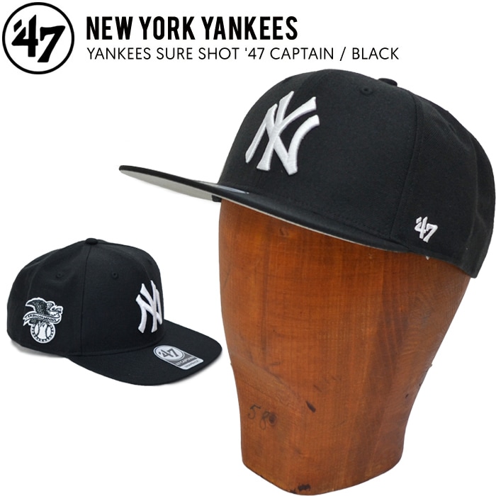 47 フォーティーセブン YANKEES SURE SHOT '47 CAPTAIN BLACK CAP