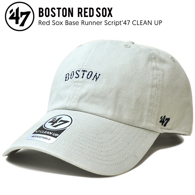 47 Brand キャップ 帽子 Cord Base Runner 47 Cap コード生地 47 キャップ '47 フォーティーセブン RED SOX BASE RUNNER
