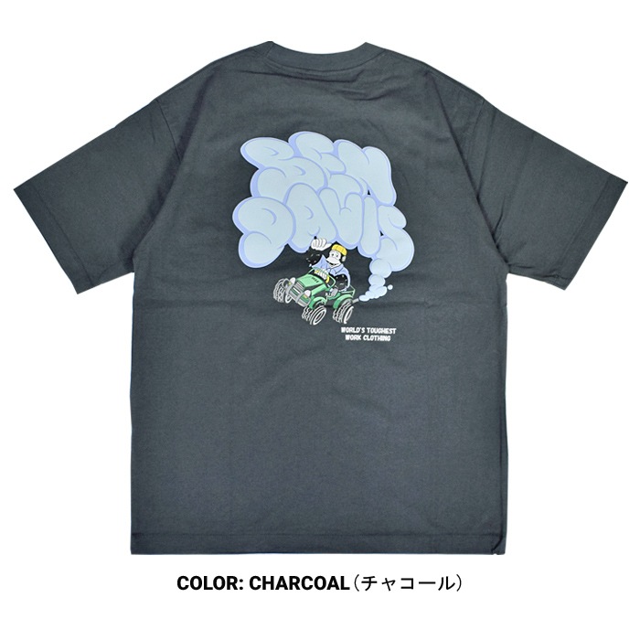 BEN DAVIS ベンデイビス Tシャツ SMOKING BUGGY TEE 半袖