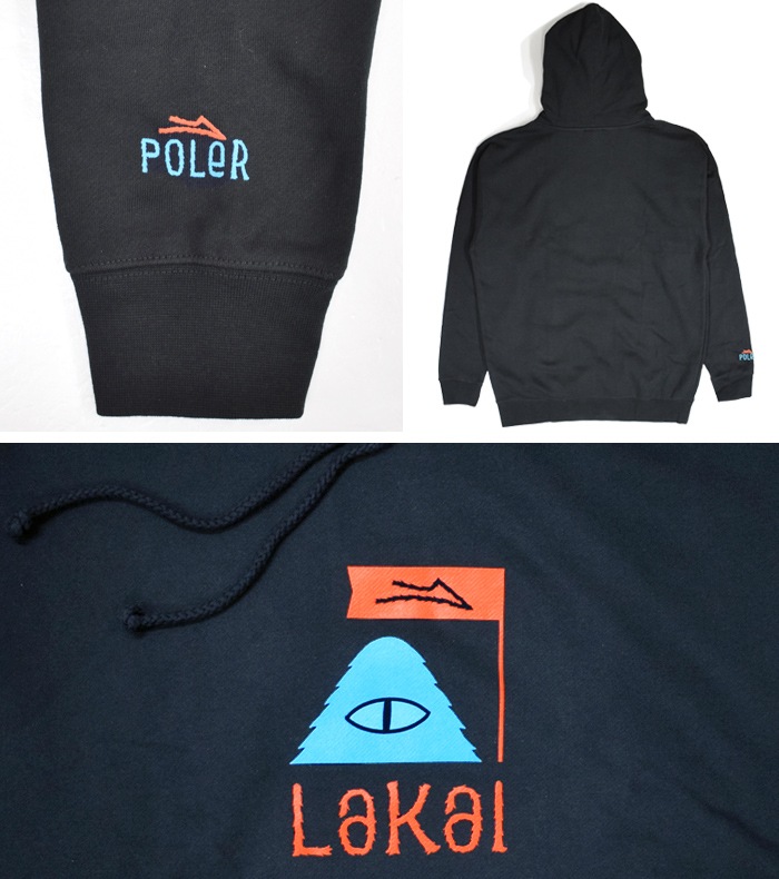 LAKAI × POLER ラカイ ポーラー パーカー SUMMIT PO HOOD スウェット