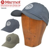MARMOT マーモット キャップ 50th Anniversary Stamp Cap フィフティスアニバーサリースタンプキャップ 帽子 6パネルキャップ ストラップバックキャップ TSAUE205